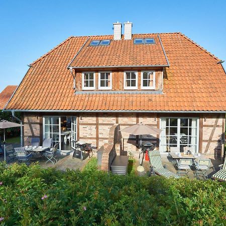 Fachwerkhaeuser Seedorf - Haushaelfte "Sophie Charlott" Mit Kamin Und Terrasse Exteriér fotografie