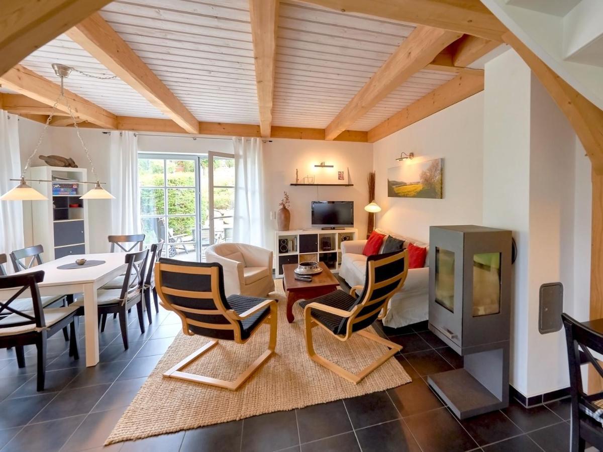 Fachwerkhaeuser Seedorf - Haushaelfte "Sophie Charlott" Mit Kamin Und Terrasse Exteriér fotografie