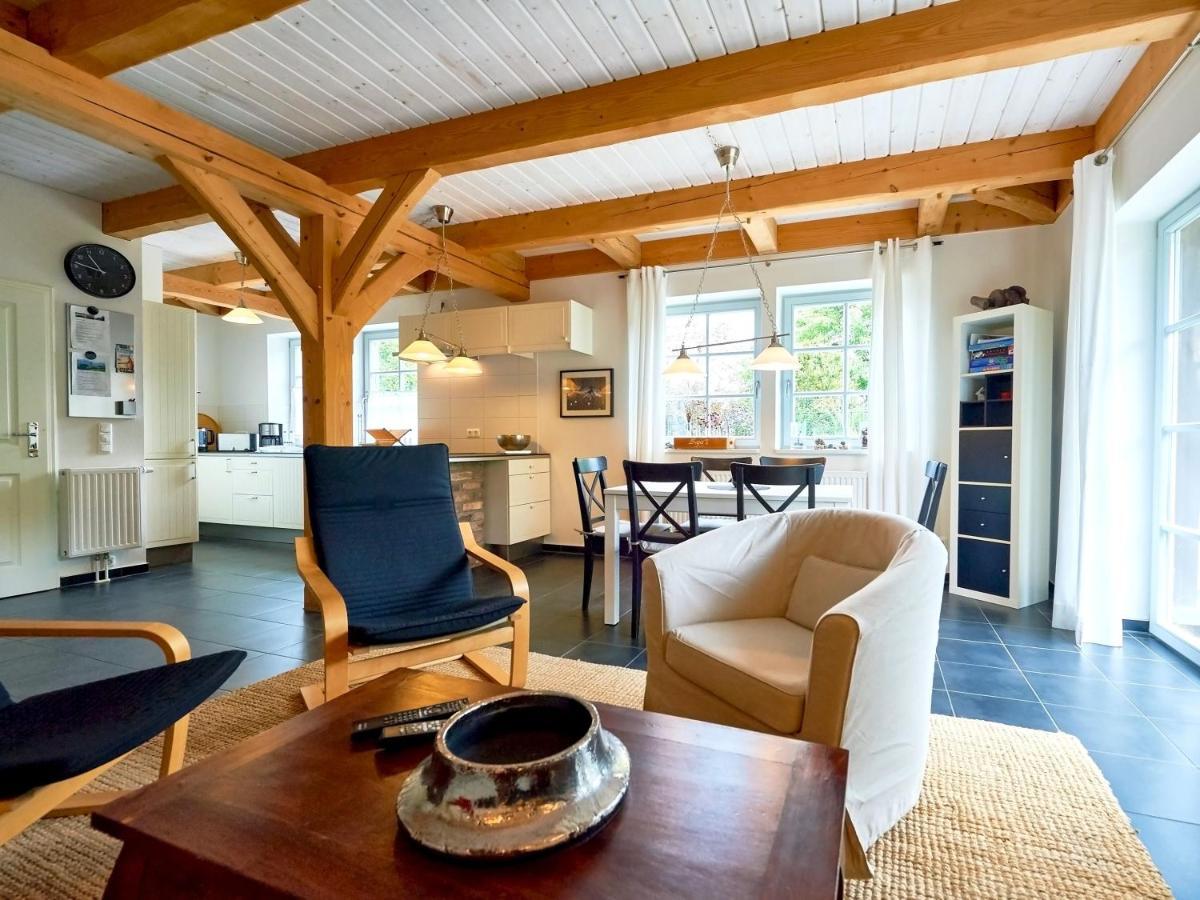Fachwerkhaeuser Seedorf - Haushaelfte "Sophie Charlott" Mit Kamin Und Terrasse Exteriér fotografie