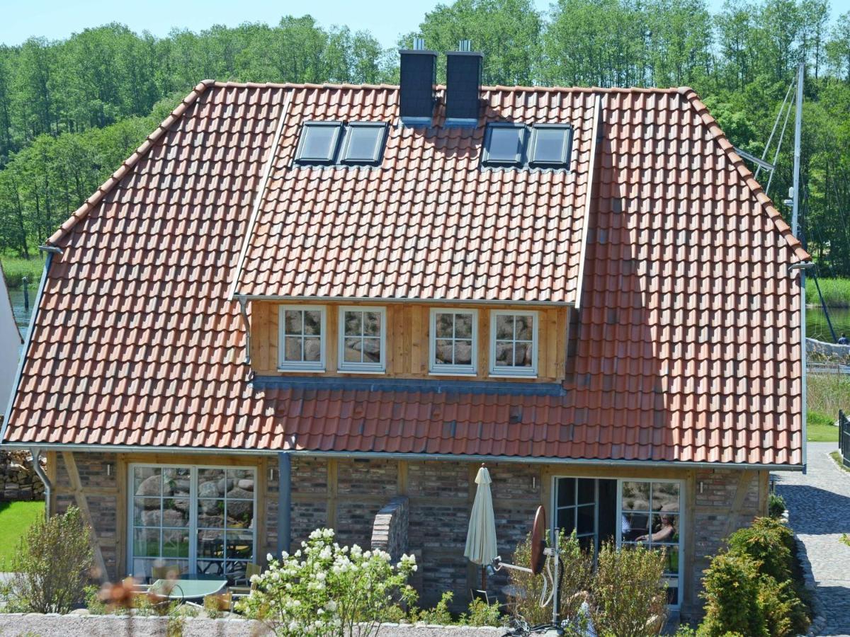 Fachwerkhaeuser Seedorf - Haushaelfte "Sophie Charlott" Mit Kamin Und Terrasse Exteriér fotografie