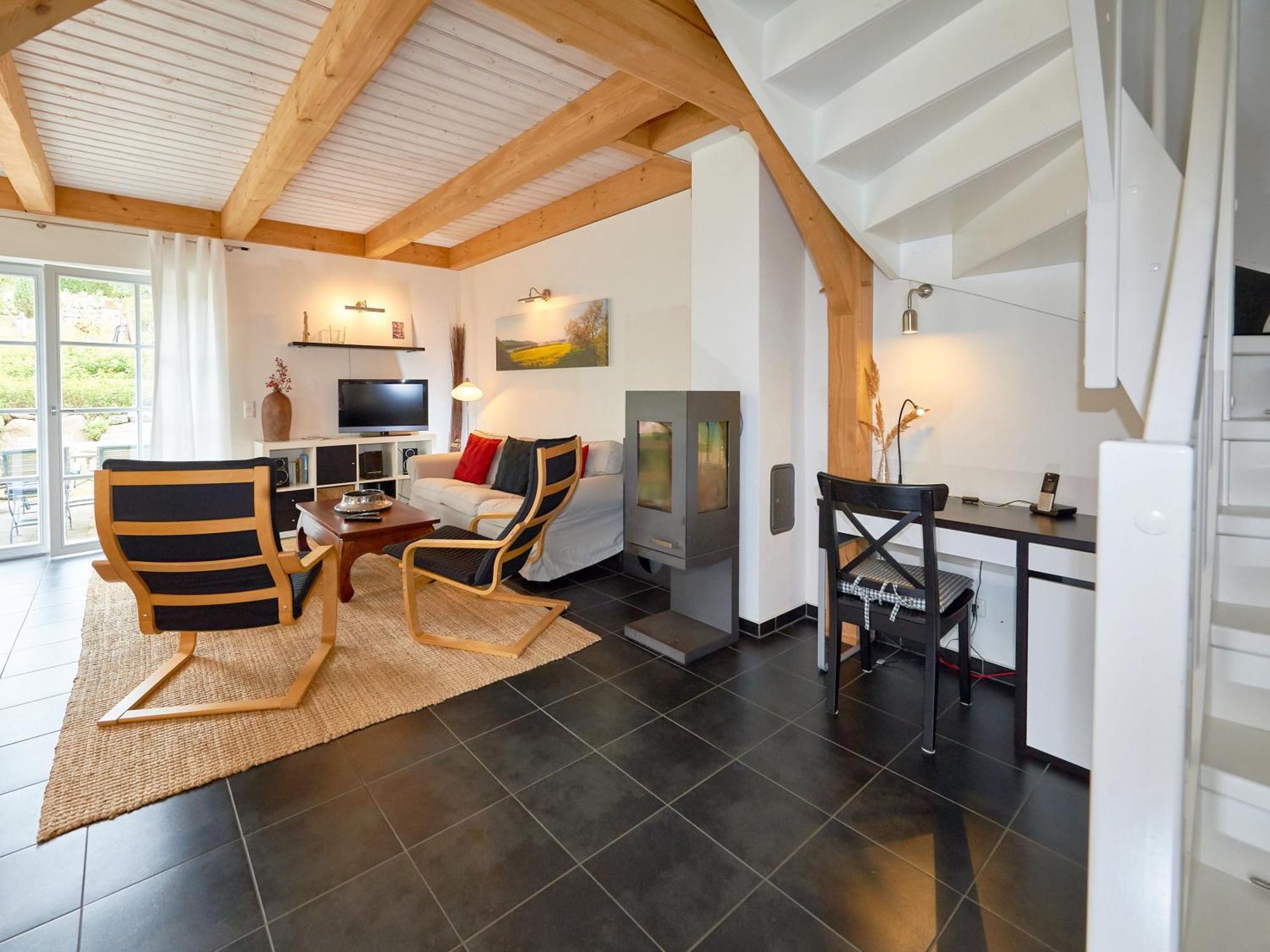 Fachwerkhaeuser Seedorf - Haushaelfte "Sophie Charlott" Mit Kamin Und Terrasse Exteriér fotografie