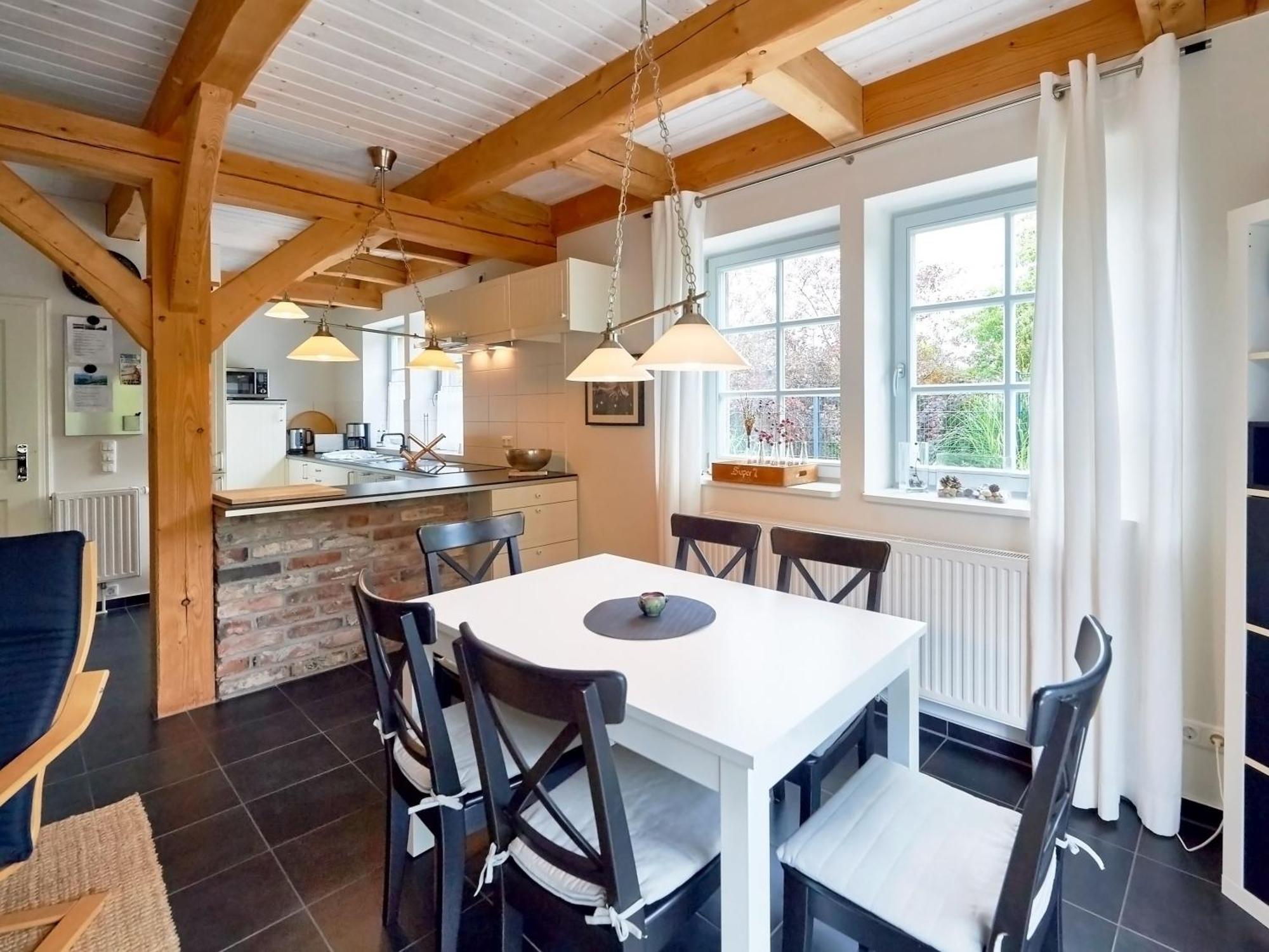 Fachwerkhaeuser Seedorf - Haushaelfte "Sophie Charlott" Mit Kamin Und Terrasse Exteriér fotografie